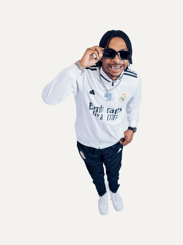Balmain Balmain Logo Jersey Tracksuit — view 1