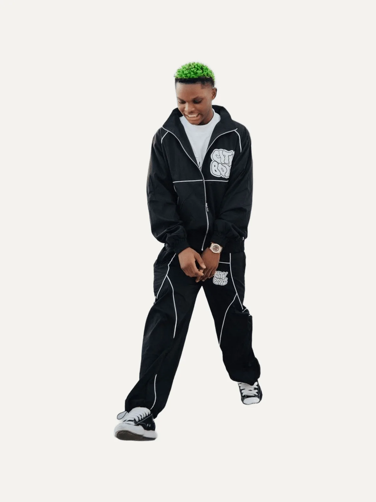 Emporio Armani Emporio Armani Logo-Tape Tracksuit — view 1