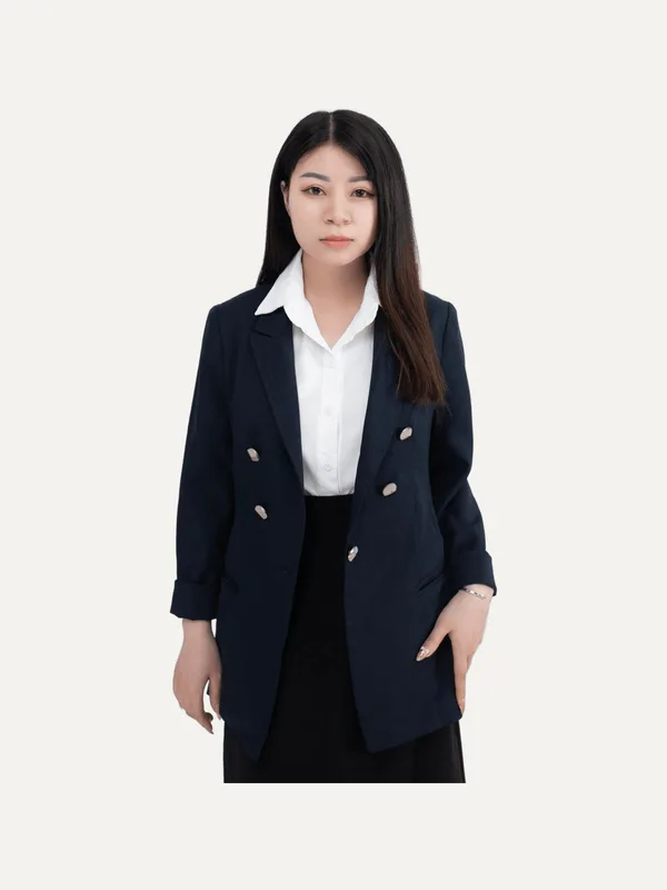 Emporio Armani Emporio Armani Tailored Wool Blazer — view 1