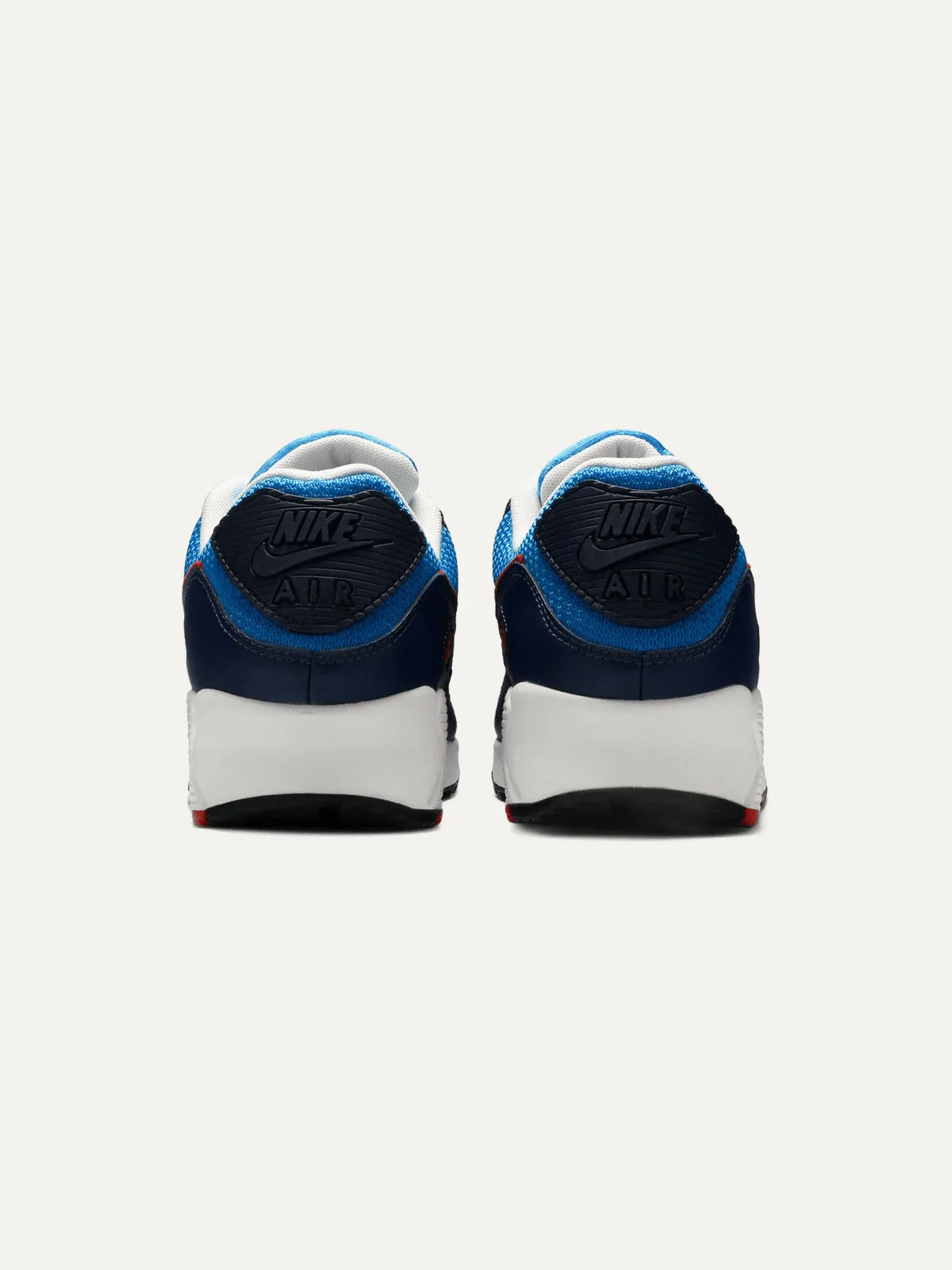Nike Nike Air Max 90 'Photo Blue University Red' — view 3